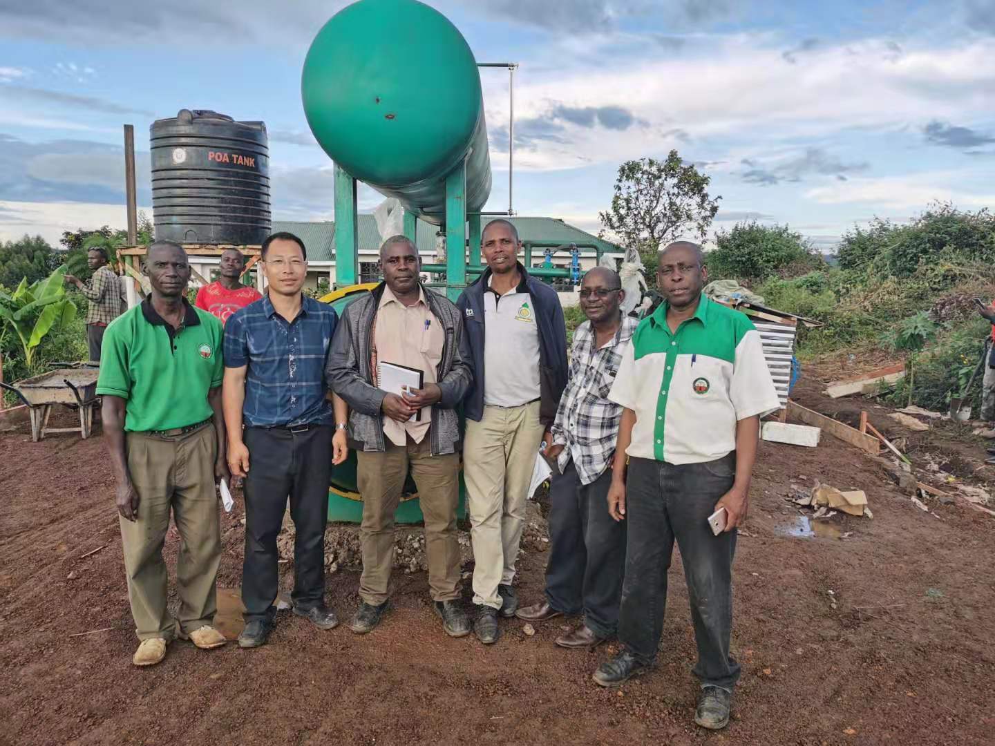 非洲木材罐现场